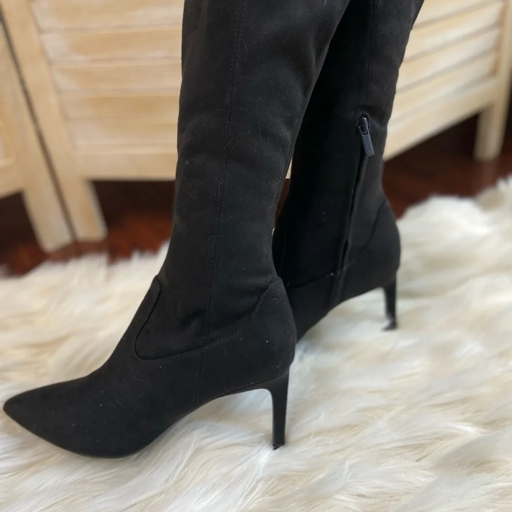 •Calvin Klein®•Sacha Over The Knee boots-black